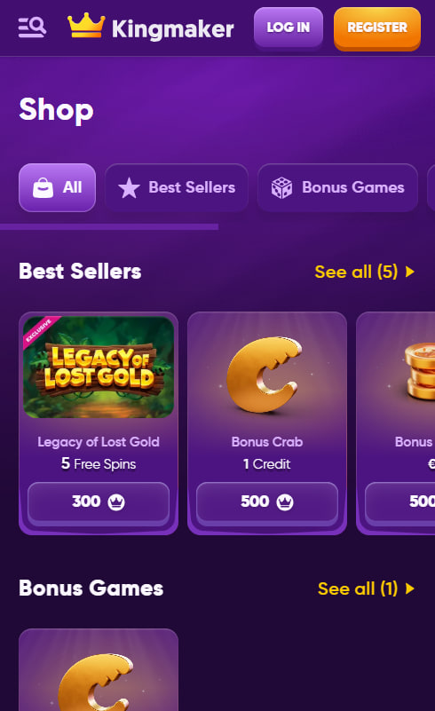 Kingmaker Casino